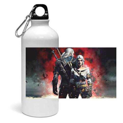 фото Спортивная бутылка the witcher № 29 bugrikshop