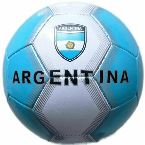 Мяч футбольный ARGENTINA пвх 1 слой, размер 5, камера резиновая, машинная сшивка NEXT SC-1PVC300-ARG-2