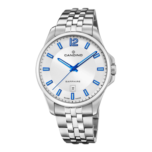 фото Наручные часы candino, серебряный