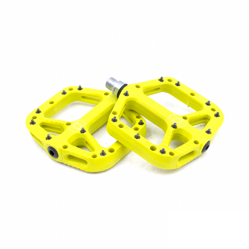 Педали Oxford 2023 Loam 20 Nylon Flat Pedals Yellow (б/р) педали нейлоновые ztto nylon flat голубые