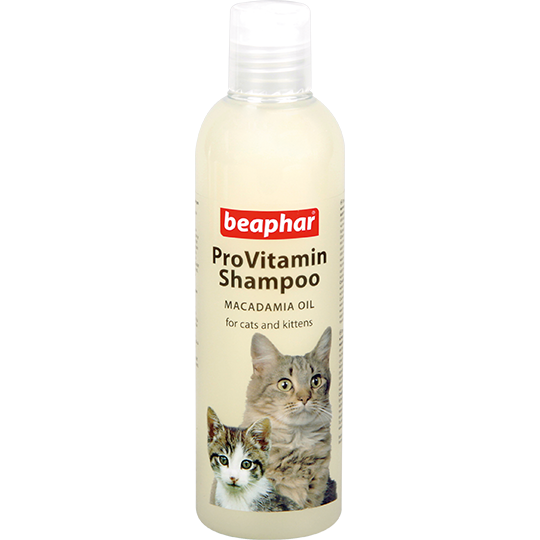 Шампунь для животных Beaphar "ProVitamin Shampoo Macadamia Oil" Шампунь для кошек и котят, 250 мл