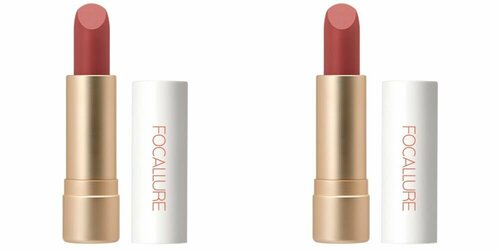 Focallure Помада для губ Staymax Powder Matte Lipstick тон 03, 3 г, 2 уп.