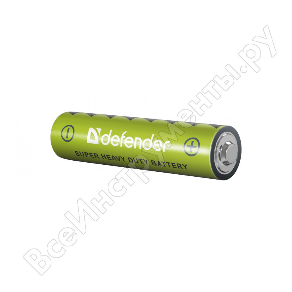 батарейки AAA (R03-4B) 048шт. Defender солевые - фото №11