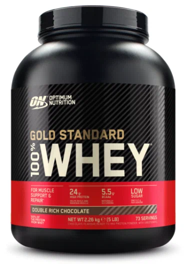 Optimum Nutrition 100% Gold Standard (2270 гр) (двойной шоколад)