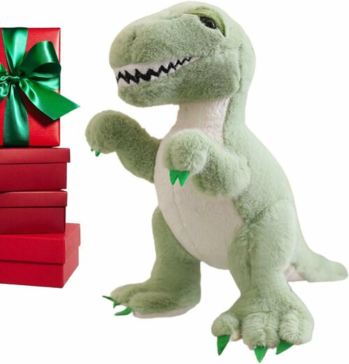 Мягкая игрушка Зеленый Дракон, 28 см , символ Нового года 2024!
