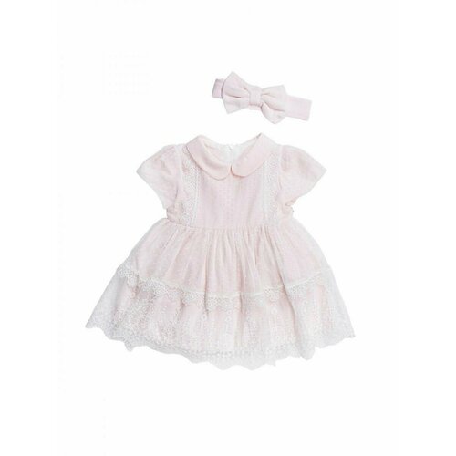 фото Платье, хлопок, размер 6, розовый superkinder