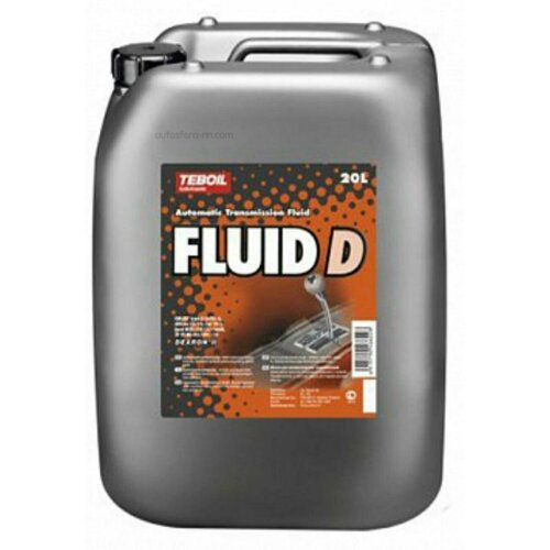 TEBOIL 17427 Масло TEBOIL трансмиссионное FLUID D (Dexron II) 20л. (полусинтетика) пр-во Финляндия