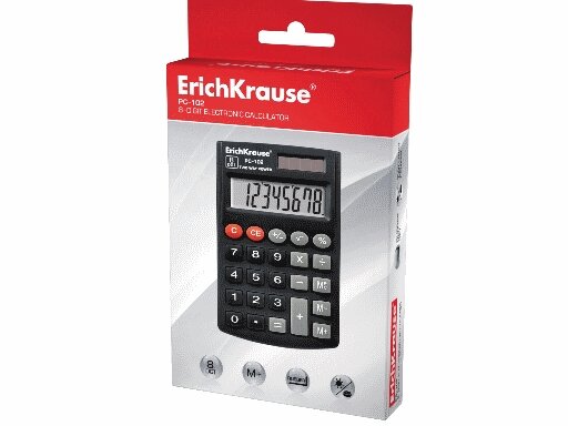 Калькулятор Erich Krause 8-разрядов PC-102