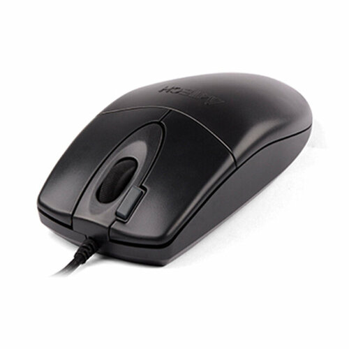 Мышь компьютерная A4Tech OP-620DS черный 1200dpi silent USB 4but 141900₽