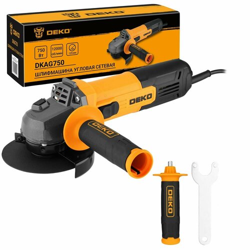 Шлифмашина угловая DEKO DKAG750 063-4164 От сети 750Вт 2999900₽