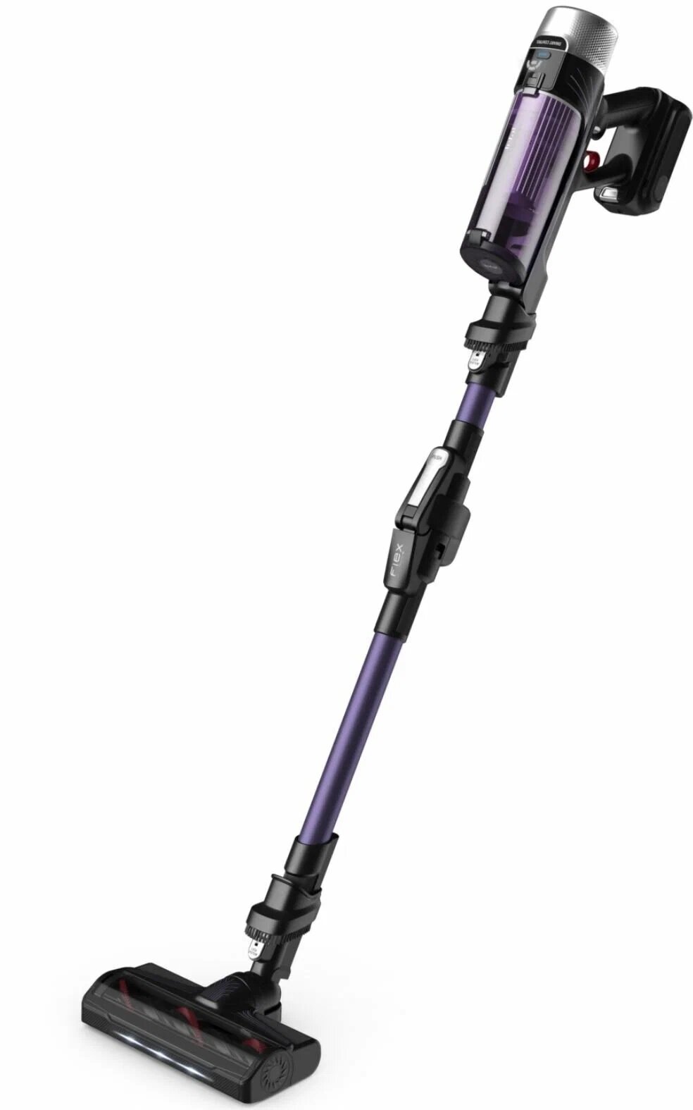 Пылесос вертикальный Tefal X-Force Flex 9.60 Allergy TY2039WO, беспроводной, LED-подсветка, запатентованная кнопка Boost