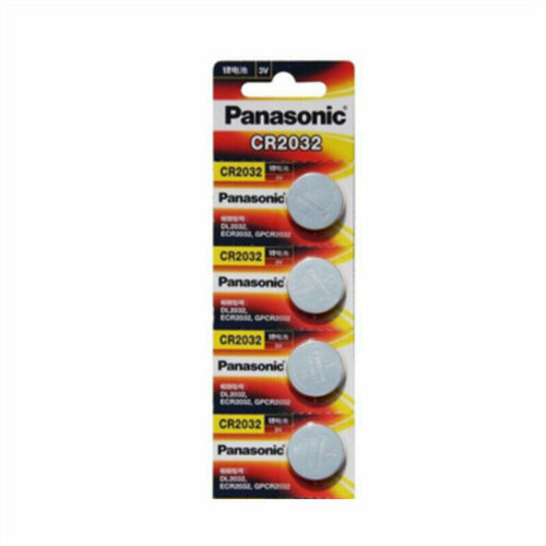 Батарейка cr2032 Panasonic 5шт батарейка panasonic power cells cr2032