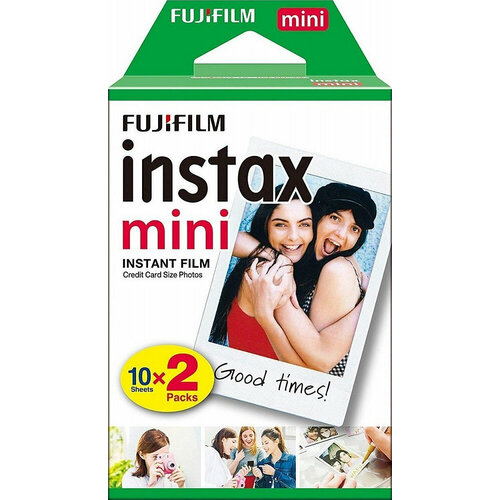 Принтеры Fujifilm Фотобумага для принтера Instax Mini, 20 шт белый
