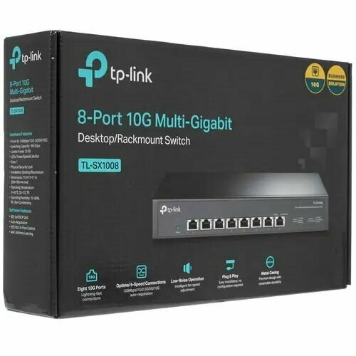 Коммутатор TP-Link TL-SX1008 неуправляемый