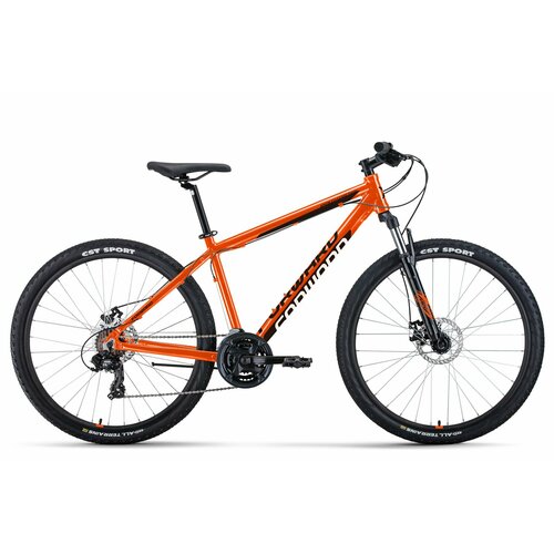Горный MTB велосипед Forward Apache 275 20 Disc Classic 2022 рама 19 оранжевыйчерный 2827000₽