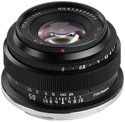 Объектив TTartisan 50 мм F2 Full Frame для Canon EOS M