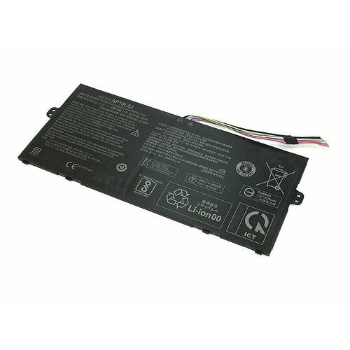 аккумулятор для acer sf514 7 4v 4350mah p n ap16l5j Аккумулятор для ноутбука Acer SF514 (7.7V 4670mAh) Original P/N: AP16L5J