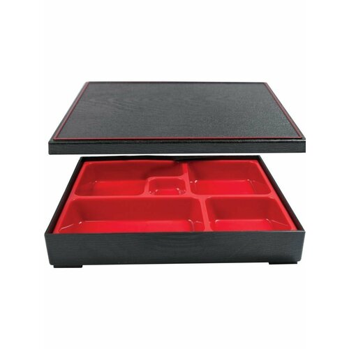 Бенто бокс 5 отделений пластик H55 L260 B210мм 1850₽