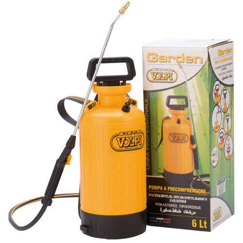 Садовый опрыскиватель помповый Volpi Garden 6 l