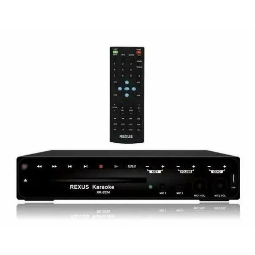 Караоке плеер - REXUS RK-2024, оценка исполнения, HDMI, Эхо, Тональность, USB