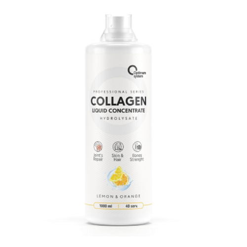 optimum system l карнитин concentrate 120 000 power 1000 мл апельсин Optimum System Collagen Concentrate Liquid 1000 мл (Optimum System) Апельсин-лимон