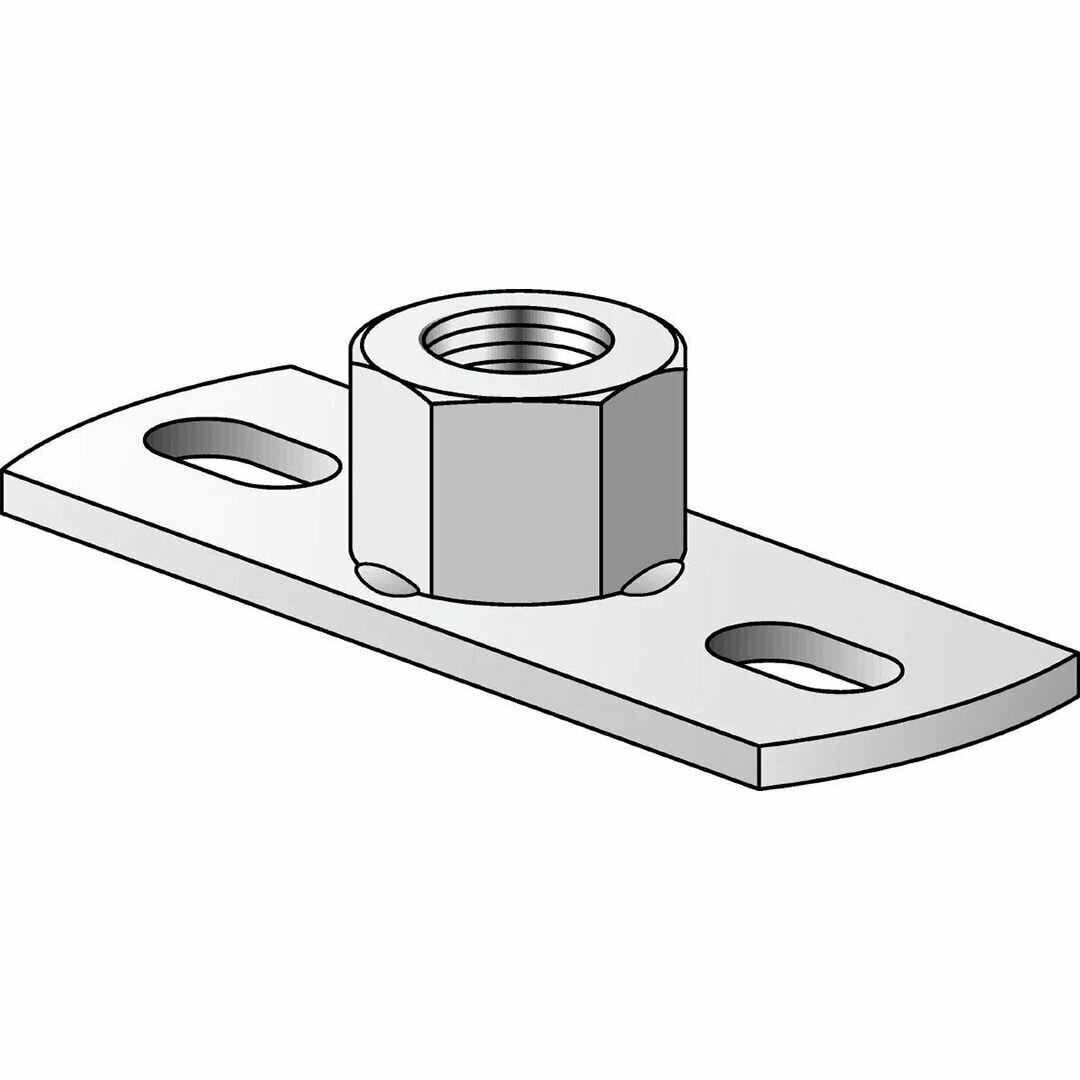 Опорная пластина HILTI 2 отверстия MGL 2-M10 (10 шт)