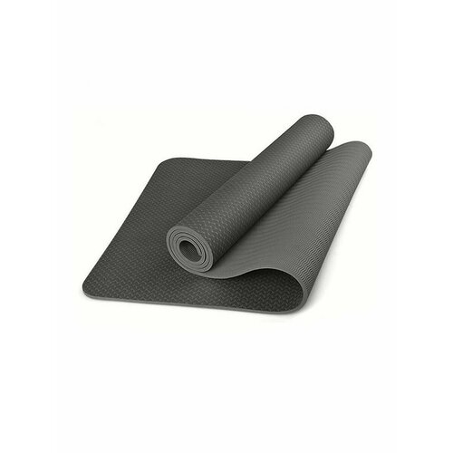 мат для йоги liveup pvc yoga mat унисекс ls3231 04p 173x61x0 4см Коврик спортивный для йоги и фитнеса двухсторонний ECO-FRIENDLY, 183х61х0,6 см, E40425