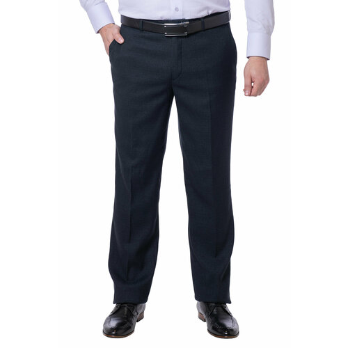 Брюки , повседневные, размер 60/182, синий