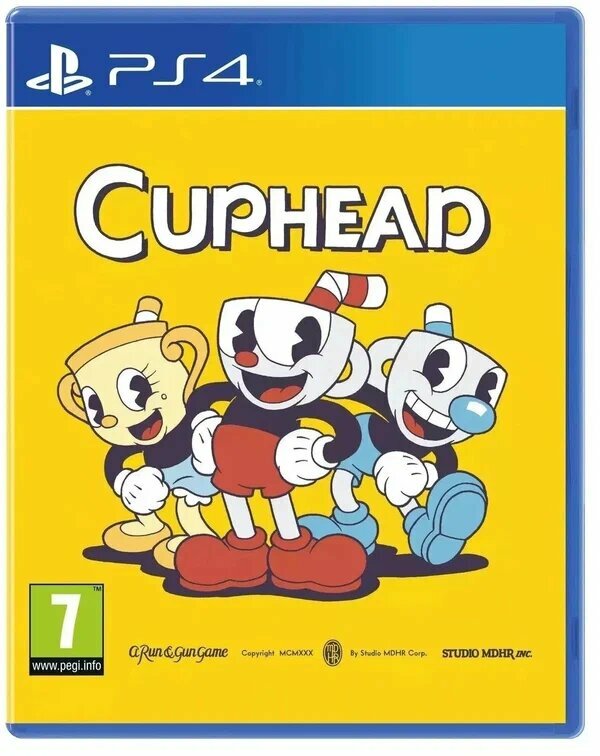 Игра Cuphead Standard Edition для PlayStation 4