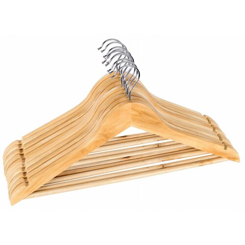 Вешалки Плечики деревянные в наборе 10 шт 2789₽