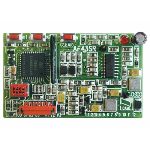 AF43SR Плата-радиоприемник 433.92 МГц для брелоков-передатчиков с динамическим кодом