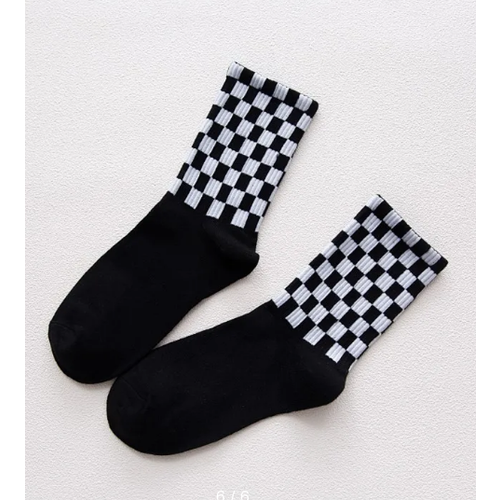 фото Носки уютный дом, размер 37-41, черный, белый