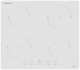 Индукционная варочная поверхность Maunfeld CVI604EXWH
