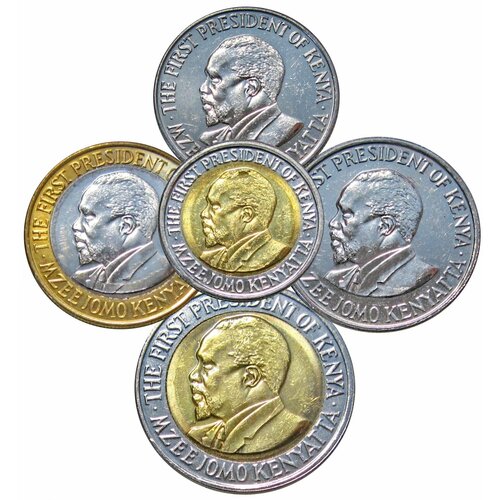 Набор монет 2005-2010 Кения UNC