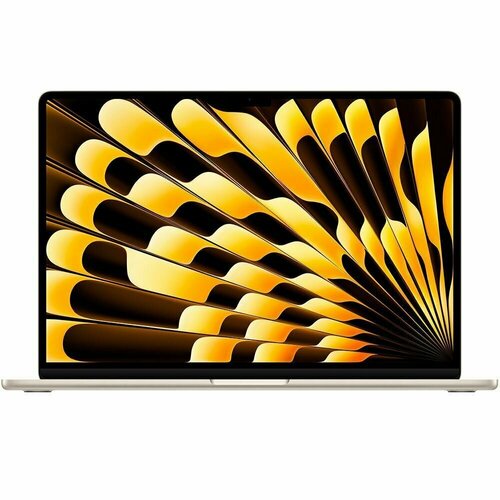 153 Ноутбук Apple MacBook Air 15 2023 2880x1864 Apple M2 RAM 8 ГБ SSD 256 ГБ Apple graphics 10-core macOS Starlight английская раскладка 14639000₽