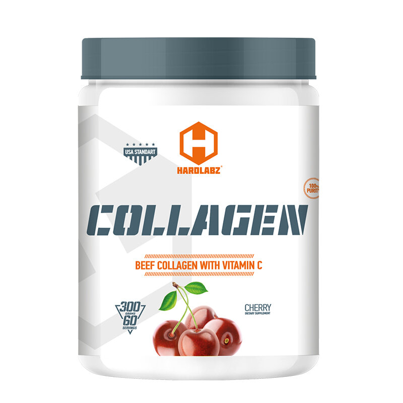 Коллаген Hardlabz Collagen, вкус: вишня, 300 г