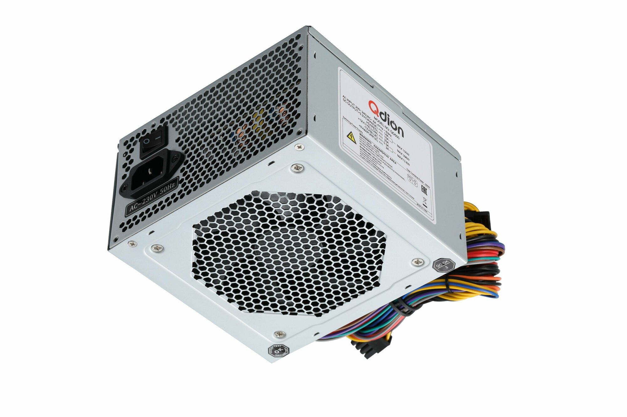 Блок питания компьютера FSP QD500, ATX v2.3, 500W, 120mm