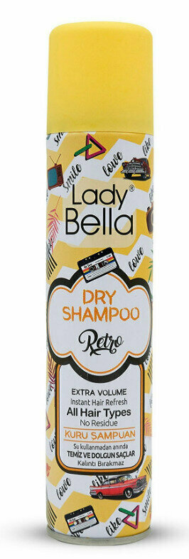 Lady bella шампунь сухой 200 мл retro