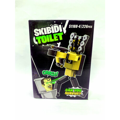 Конструктор Скибиди Туалет/Toilet 226 деталей