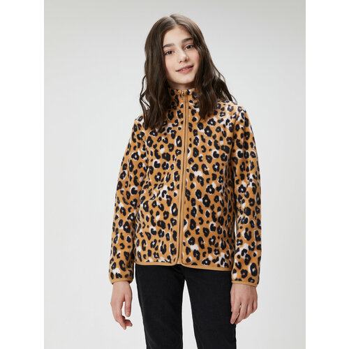 фото Толстовка acoola, размер 152, белый, бежевый