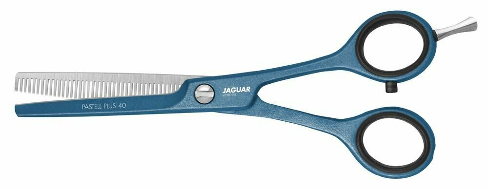 Парикмахерские ножницы JAGUAR 3053-11 PASTELL PLUS 40 ATLANTIC филировочные 5.5"