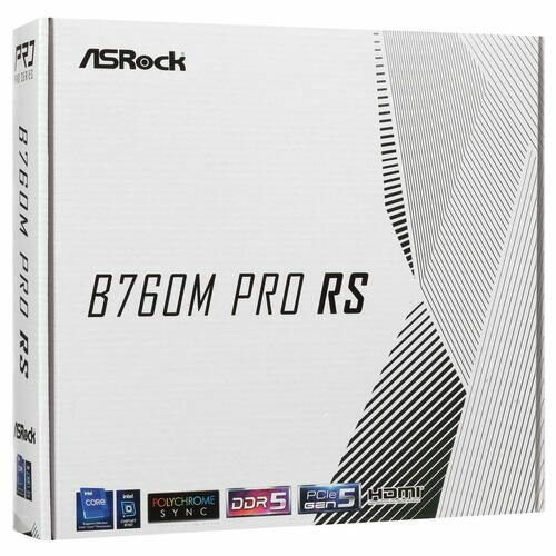 Материнская плата Asrock B760M PRO RS, Soc-1700, Intel B760, mATX - фото №10