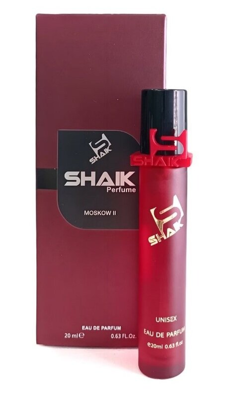SHAIK/Парфюмерная вода Moscow ll 5502 Limited, Molecula Esentric 02, unisex 20 мл