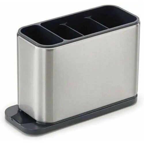 Держатель кухонный для столовых приборов и кухонных принадлежностей из нержавеющей стали подставка - органайзер для вилок и ложек 679₽