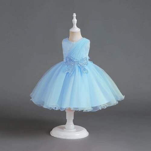 Платье, размер 80, голубой