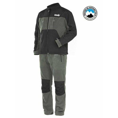 костюм флисовый norfin polar line 2 gray 04 размер 56 58 xl Костюм флисовый Norfin POLAR LINE 2 GRAY 06, размер 64-66 (XXXL)