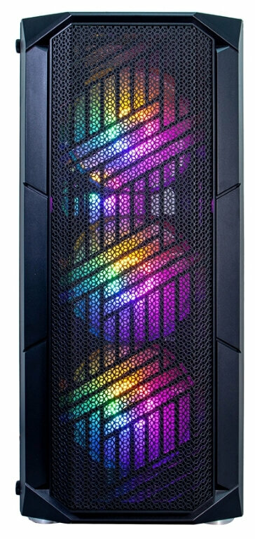 Корпус 1STPLAYER Firebase XF 4x120mm LED XF-BK-4F1 — фото 3