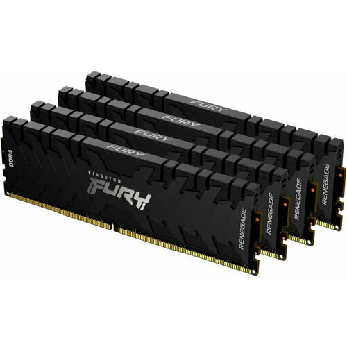 Оперативная память KINGSTON DDR4 128Gb 4x32Gb 3600 MHz pc-28800 FURY Renegade KF436C18RBK4128 4595000₽