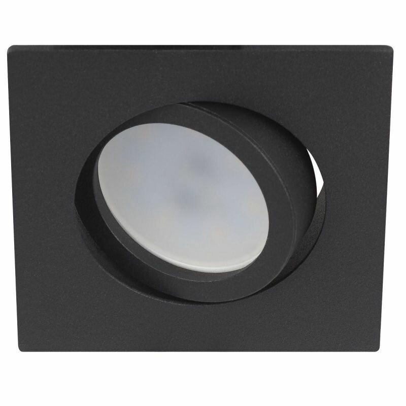 ЭРА Встраиваемый светильник алюминиевый ЭРА KL87 BK MR16/GU5.3 черный - фотография № 2