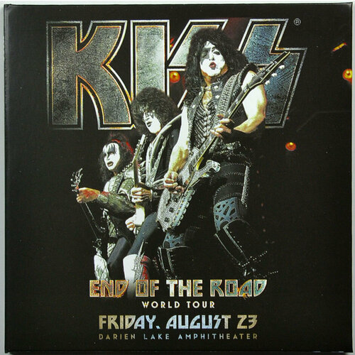 KISS End Of The Road World Tour LIVE 2019 Darien Lake Amphitheater 2CD set компакт диски ume kiss kiss off the soundboard tokyo 2001 2cd